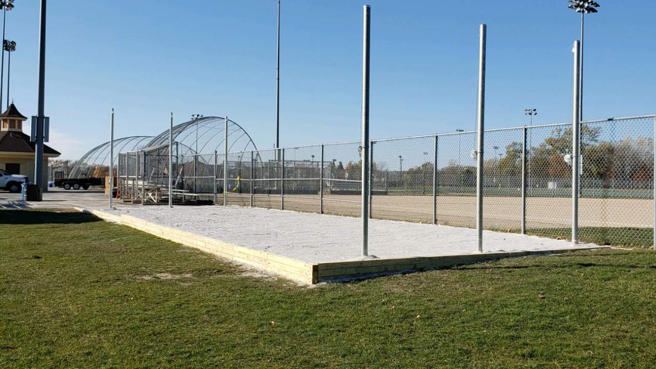 Batter up! New batting cages at Berens Park will provide safe space for